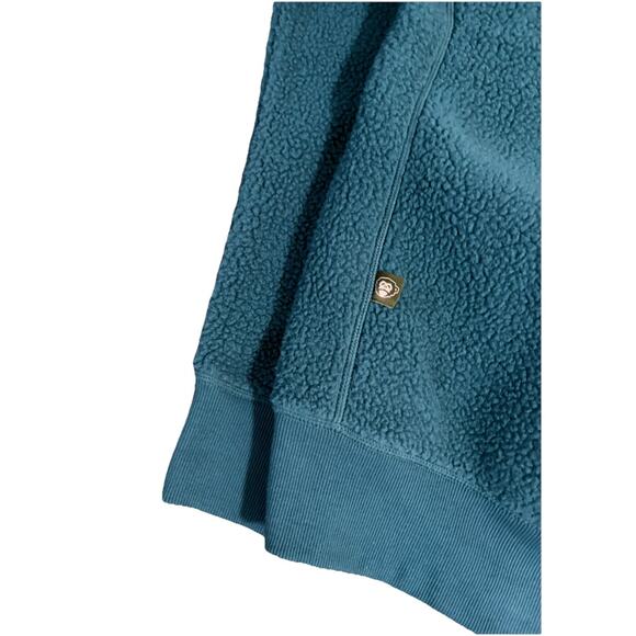 Howler Brothers ‘Eleos’ High Pile Fleece Crewneck Sweatshirt Large Bluewing - Picture 5 of 5